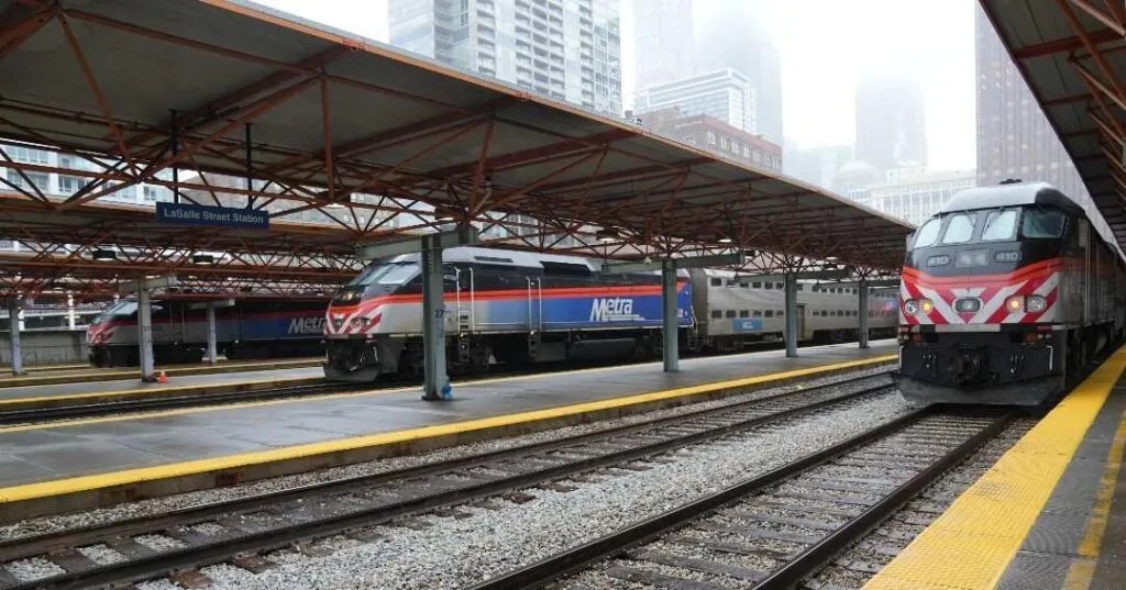 Metra Lasalle street station
